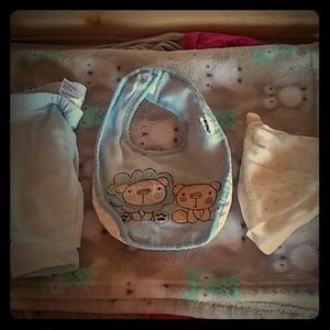 A baby boy clothes set